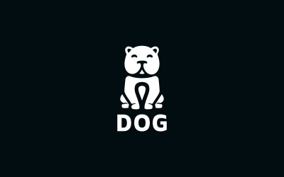Hond Logo sjabloon