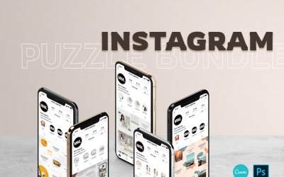 Instagram Puzzle Bundle Social Media Mall