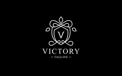 Victory Crest Logo Şablonu