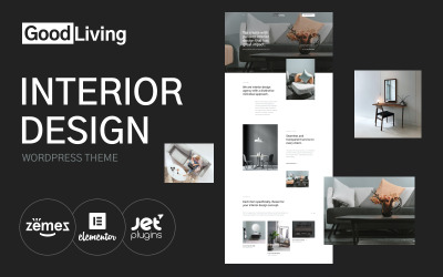 GoodLiving - WordPress téma Design interiéru
