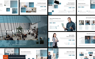 Ghalinimos PowerPoint sablon