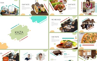 Kaza PowerPoint sablon