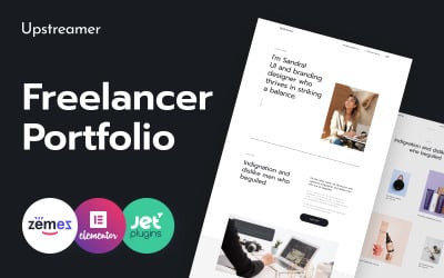 Upstreamer — тема WordPress для фрилансерских онлайн-платформ и сайтов подрядчиков.