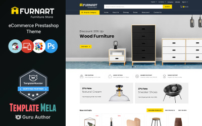 Furnart - PrestaShop motiv Obchod s nábytkem