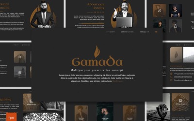 Gamada PowerPoint-Vorlage