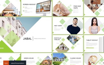 Jabal PowerPoint template