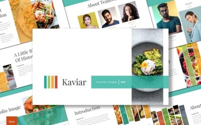 Kaviar PowerPoint template