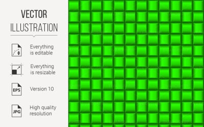 Metalic Green Industrial Texture - Vector Image