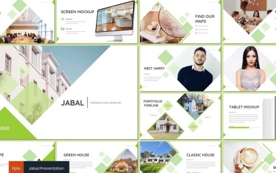 Modello PowerPoint di Jabal