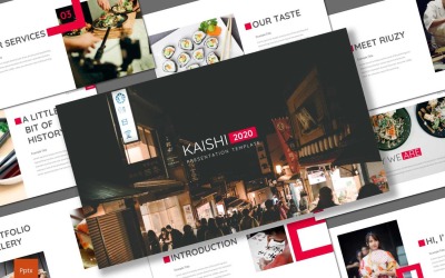 Modello PowerPoint Kaishi