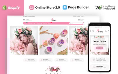 Tema Flory Flower Store Shopify
