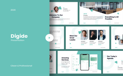 Digide - Başlangıçlar - Keynote şablonu