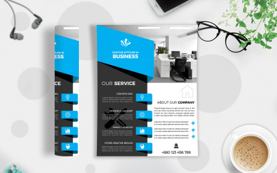 Business Flyer Vol-150 - mall för företagsidentitet