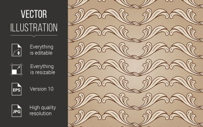 Floral Background - Vector Image