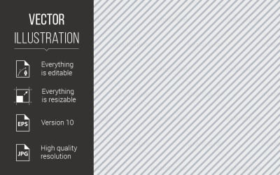 Abstract Striped Background - Vector Image