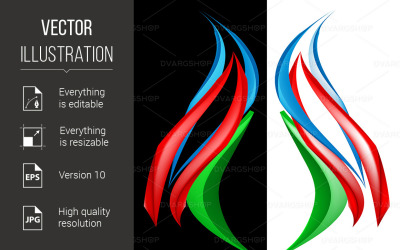Colorful Abstract Forms - Vector Image