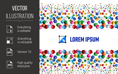 Geometric Background - Vector Image