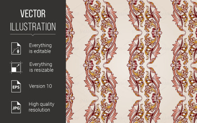 Paperhangings - Vector Image