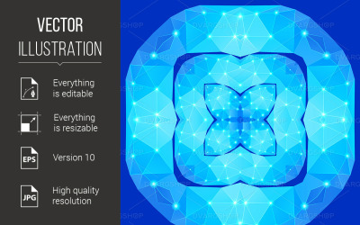 Polygonal Geometric Constellations - Vector Image