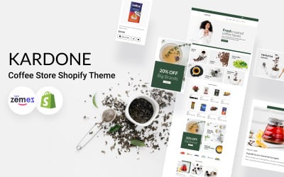 KarDone - Shopify Тема для кофейни