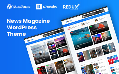 Modello WordPress #119822 "NewsLab - News Magazine"