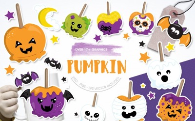 Pumpkin - Vector Image