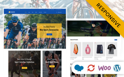 Starspo - Het WooCommerce-thema van de Sports Store