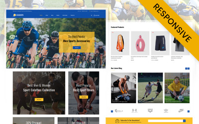 Starspo - тема WooCommerce для спортивного магазина