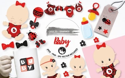 Ladybug graphics and illustrations - Vector Image