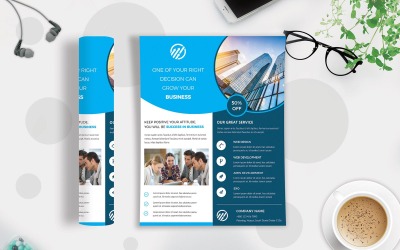 Business Flyer Vol-28 - mall för företagsidentitet