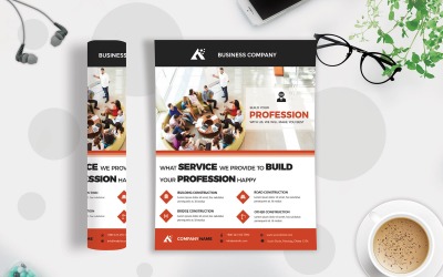 Business Flyer Vol-38 - Modèle d'identité d'entreprise