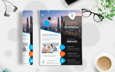 Business Flyer Vol-49 - Kurumsal Kimlik Şablonu