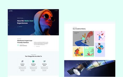Dali_Personal Cv Currículo PSD Template