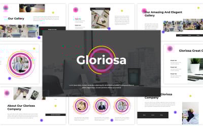 Gloriosa - Modèle Google Slides