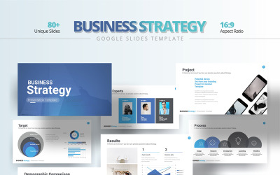 Modello di strategia aziendale Presentazioni Google