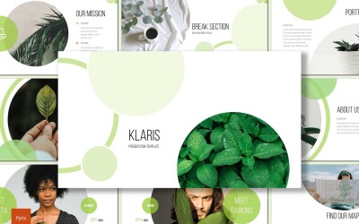 Modello PowerPoint di Klaris