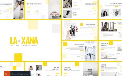 Шаблон PowerPoint Laxsana