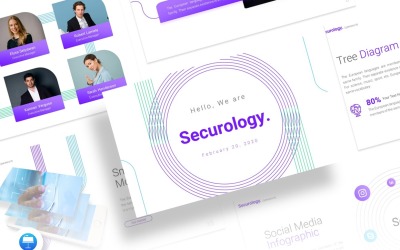 Securología - Presentación de ciberseguridad - Plantilla de Keynote