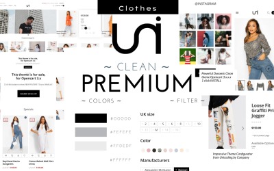 Unicoding - Lightweight Yet Powerful OpenCart Template