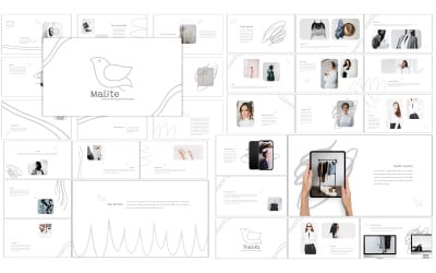 Malite PowerPoint şablonu