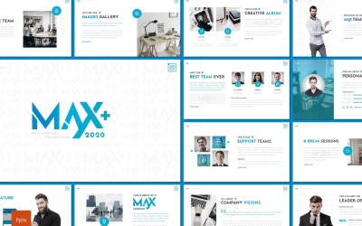 Max PowerPoint sablon