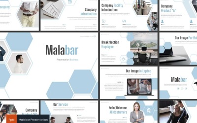 Modello PowerPoint Malabar
