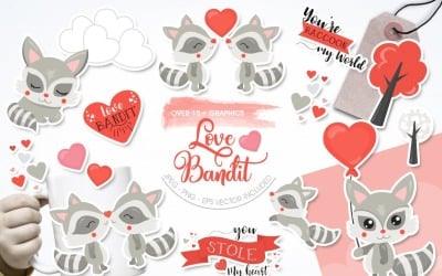 Love Bandit - Vector Image