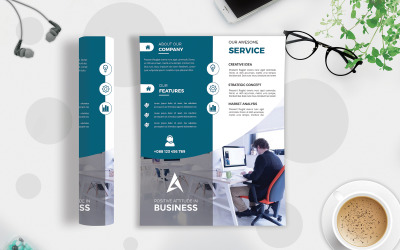 Business Flyer Vol-100 - Corporate Identity Template