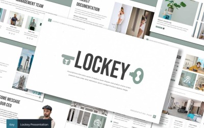 Lockey - szablon Keynote