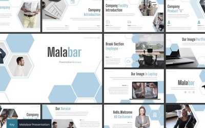 Malabar - шаблон Keynote