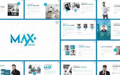 Max - szablon Keynote