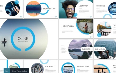 Oline - szablon Keynote
