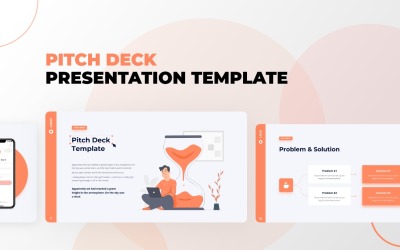 Pitch Deck - Презентація шаблону PowerPoint