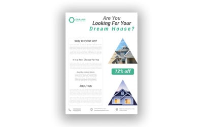 Real Estate Flyer - Corporate Identity Template